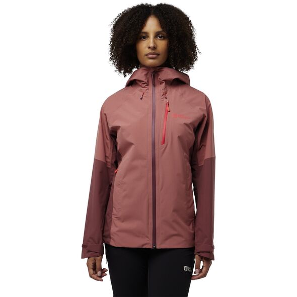 Γυναικείο μπουφάν με μεμβράνη Jack Wolfskin Eagle Peak 2L Jacket - mineral red