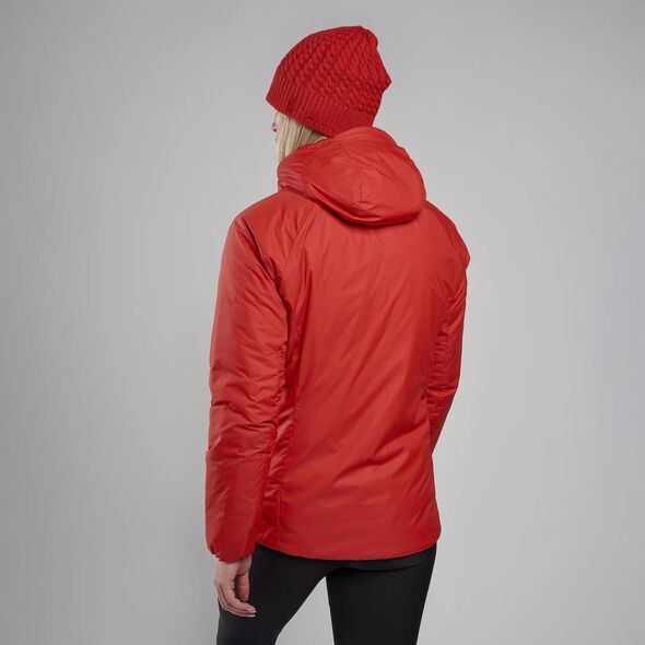 Γυναικείο μπουφάν Montane Respond Hoodie - σαφράν κόκκινο