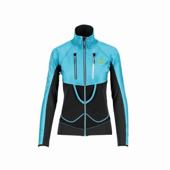 Γυναικείο μπουφάν σκι Karpos Alagna Lite Jacket - blue atoll/black