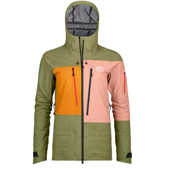 Γυναικείο μπουφάν σκι Ortovox 3L Deep Shell Jacket - wild herbs