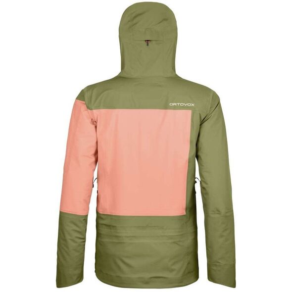 Γυναικείο μπουφάν σκι Ortovox 3L Deep Shell Jacket - wild herbs