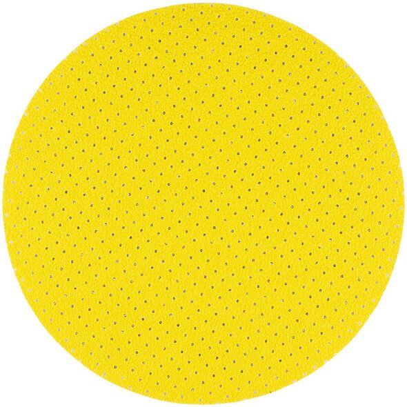 Krążki ścierne, perforowane, na rzep z otworami 225 mm, P150, 5 szt.