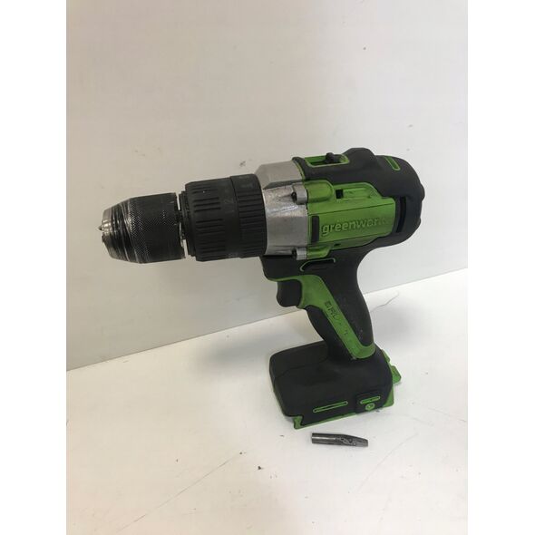 24V δράπανο-κατσαβίδι GD24DD60K2 Greenworks σετ φορτιστής + μπαταρία 2Ah + μαλακή θήκη