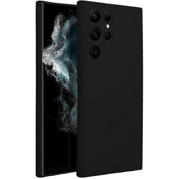 Θήκη σιλικόνης για SAMSUNG S22 Ultra μαύρη