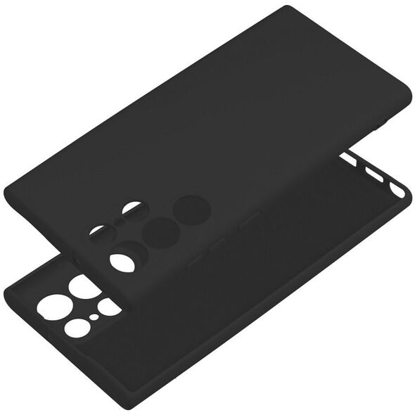 Θήκη σιλικόνης για SAMSUNG S22 Ultra μαύρη