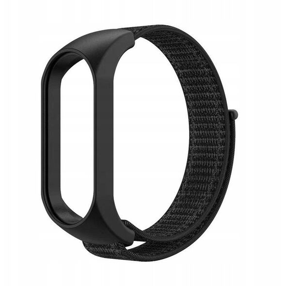 Νάιλον λουράκι για XIAOMI Mi Band 5 / 6 / 7 μαύρο (05)