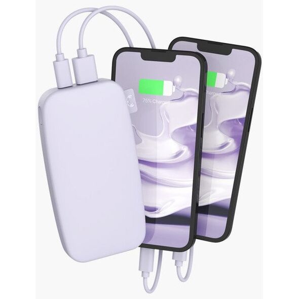 Fresh 'n Rebel 2PB12100DL φορητός φορτιστής 12000 mAh Λιλά