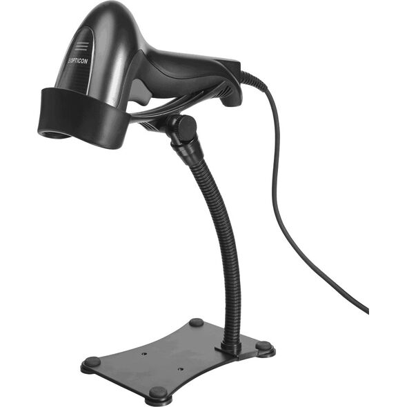 Opticon L-51X Χειροκίνητος σαρωτής γραμμωτών κωδίκων 1D/2D CCD Μαύρος