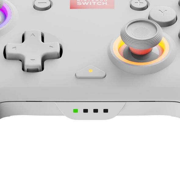 Ασύρματο χειριστήριο PDP Afterglow Wave Nintendo Switch, λευκό