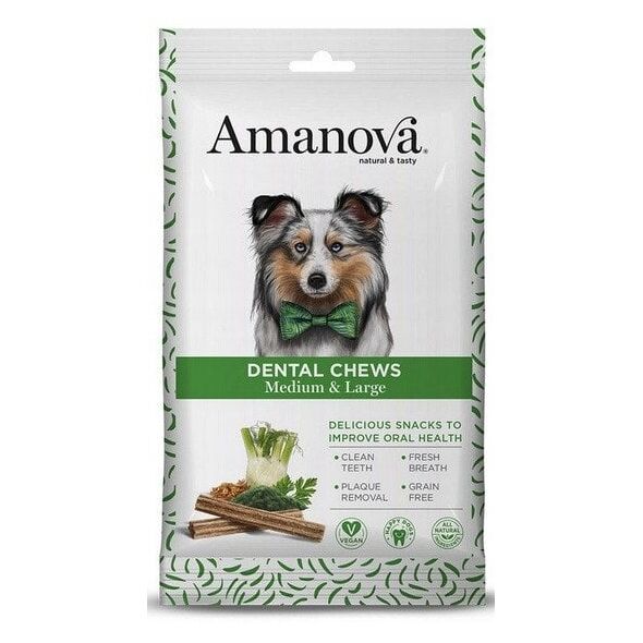 Amanova Dog Dental Chews Medium & Large 180g