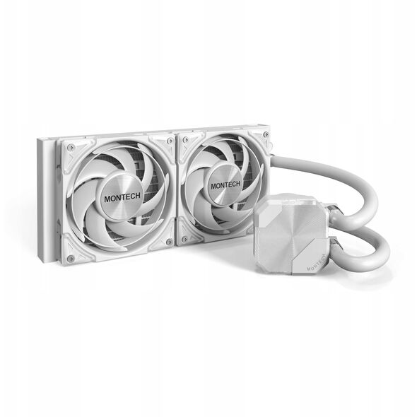 Montech Hyper Flow Silent 240 White σετ AIO