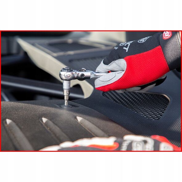 Γαλλικό κλειδί 1/4" με περιστρεφόμενη λαβή T KS TOOLS Modifix Mini