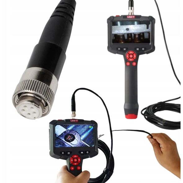 Ενδοσκόπιο, 1m, 4.3"HD οθόνη, 300K HD κάμερα, IP67, UNI-T