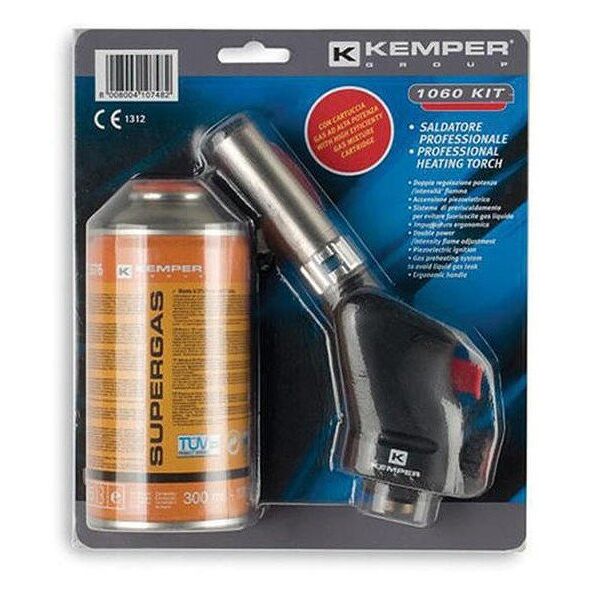 Σετ καυστήρα και φιάλης αερίου KEMPER 1060