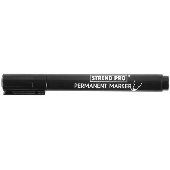 Μαύρος μόνιμος μαρκαδόρος 4.5mm