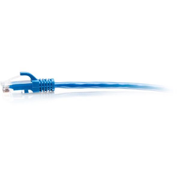 Καλώδιο δικτύου Ethernet C2G 1ft (0.3m) Cat6a χωρίς θωράκιση (UTP) Slim - Μπλε - Καλώδιο Patch - RJ-45 (M) σε RJ-45 (M) - 30 cm - 4.8 mm - UTP - CAT 6a - χωρίς γάντζο, διαμορφωμένο - Μπλε