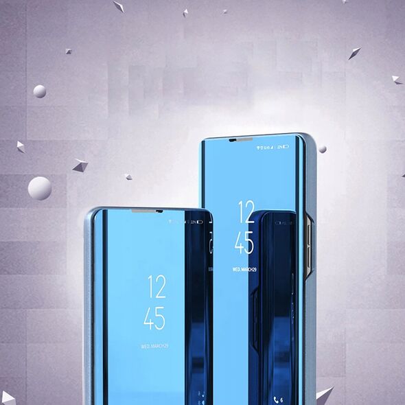 Θήκη Clear View Case για Samsung Galaxy A36 με καπάκι - μπλε