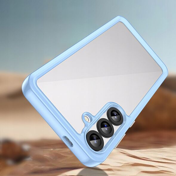 Θήκη Outer Space Case για Samsung Galaxy A36 με ελαστικό πλαίσιο - μπλε