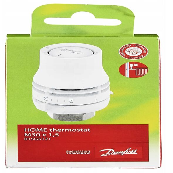 Θερμοστατική κεφαλή REDIA box M30x1,5 8-28C (S)