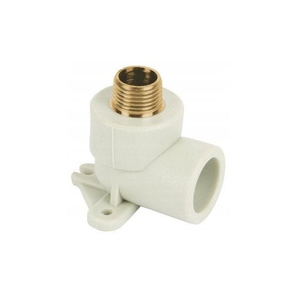 Γωνία GZ με κρεμάστρα 20 x 1/2 PP-R (1 πακέτο 50 τεμ)