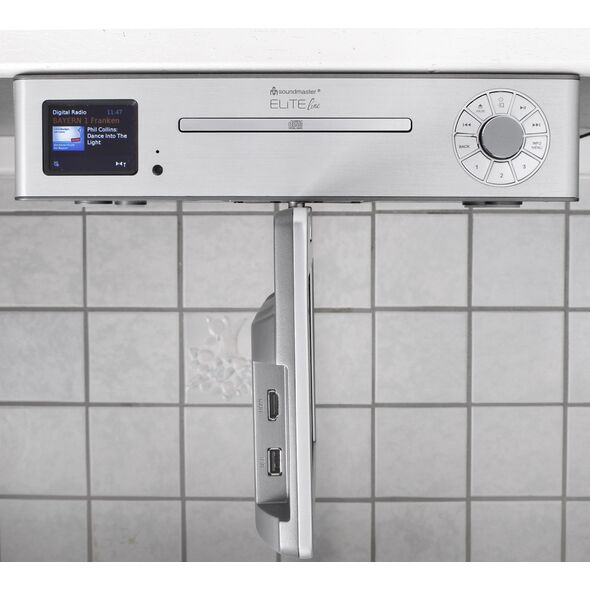 ΠΟΛΥΜΕΣΙΚΟ ΚΕΝΤΡΟ ΚΟΥΖΙΝΑΣ ΜΕ TV 10,1" DVB-T2/C SOUNDMASTER KTD1020SI BT USB
