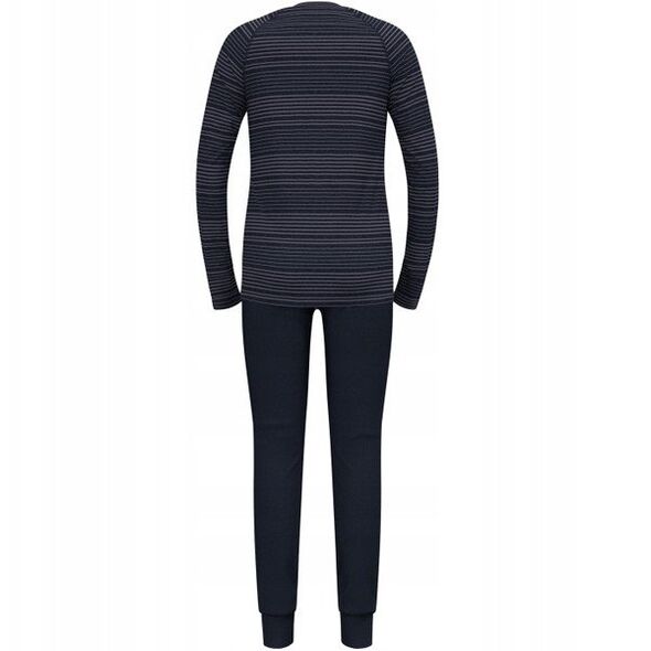 Παιδικά θερμοενεργά εσώρουχα Odlo Active Warm Eco Set Long – dark sapphire/gray ridge