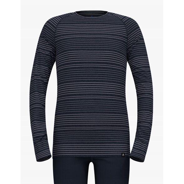 Παιδικά θερμοενεργά εσώρουχα Odlo Active Warm Eco Set Long – dark sapphire/gray ridge