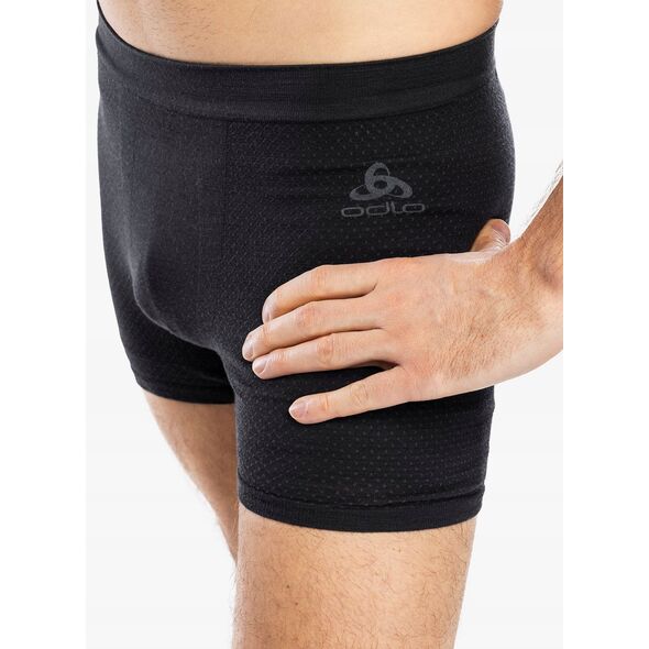 Θερμοενεργά μποξεράκια Odlo Merino PW 140 Seamless Boxer - black