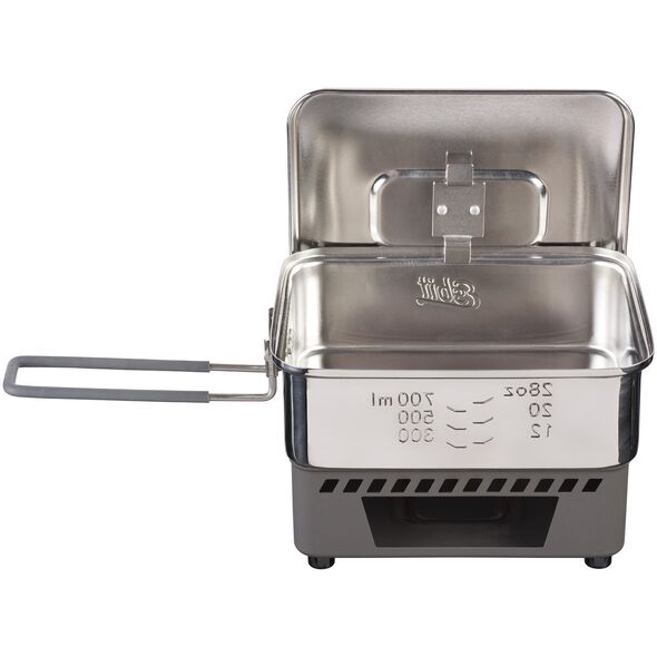 Τουριστική κουζίνα Esbit Solid Fuel Cookset 1100 ml - ατσάλι