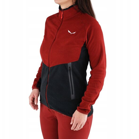 Γυναικείο τζάκετ πεζοπορίας Salewa Paganella Jacket - syrah/black out