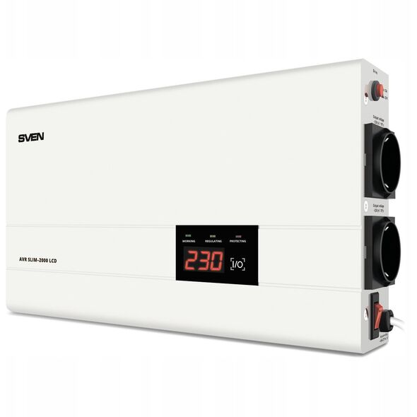 Αυτόματος ρυθμιστής τάσης AVR SLIM-2000 LCD