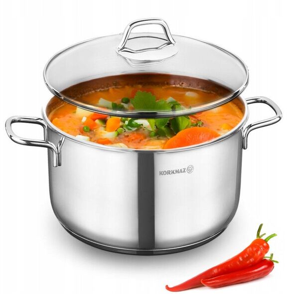 Κατσαρόλα για μαγείρεμα KORKMAZ Perla Ø28cm, KRA1572, 8,5 l