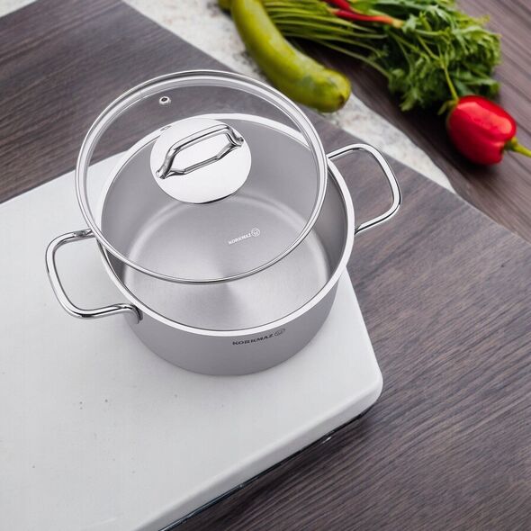 Κατσαρόλα για μαγείρεμα KORKMAZ Perla Ø28cm, KRA1572, 8,5 l