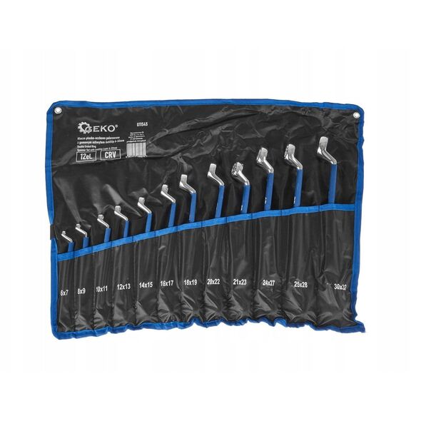 Γυαλισμένα κλειδιά με λαστιχένια λαβή AntiSlip 6-32mm 12τεμ. CRV (4)