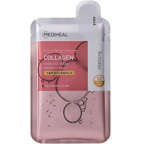 MEDIHEAL_Μάσκα γέλης κολλαγόνου Nude σε φύλλο 30g