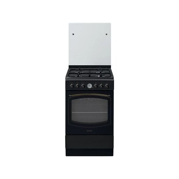 Kuchenka Indesit INDESIT Cooker | IS5G8MHA/E/1 | Hob type Gas | Oven type  Electric | Anthracite | Width 50 cm | Grilling | Depth 60 cm | 60 L