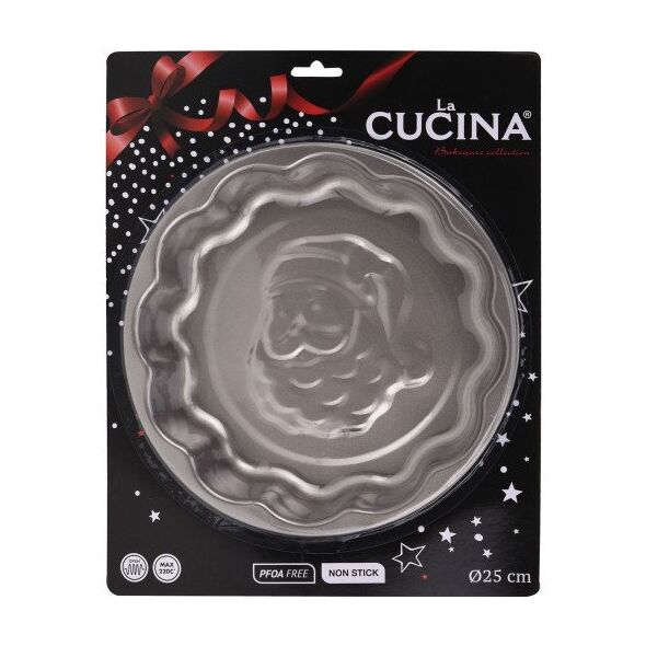Φόρμα ψησίματος με μοτίβο Άγιου Βασίλη, La Cucina, Ø 25 cm
