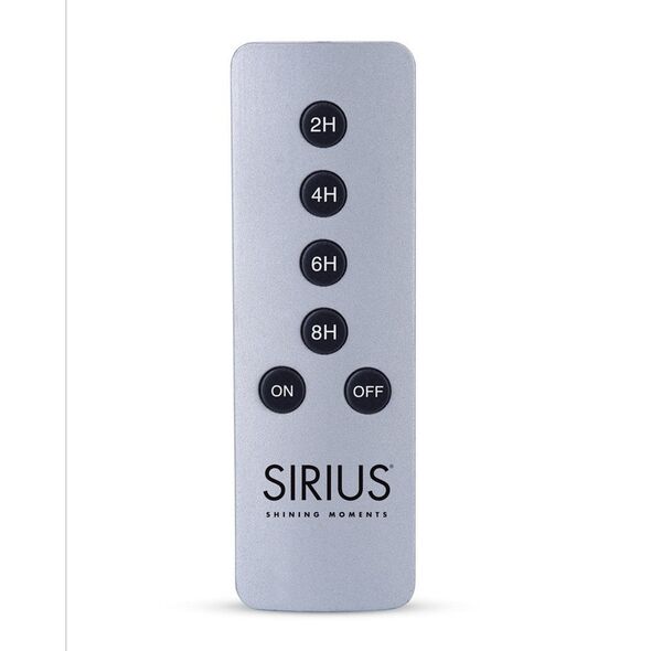 Sirius Home 10000, Φωτισμός, Κουμπιά πίεσης, Επαναφορτιζόμενο, Ασημί
