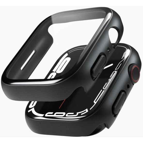 Λεπτή Θήκη για Apple Watch Series 10| Θήκη 41mm - Μαύρο