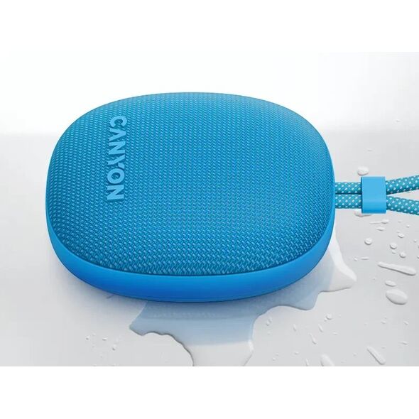 CANYON Ηχείο Bluetooth OnMove 12 IPX7 TWS 5W Μπλε
