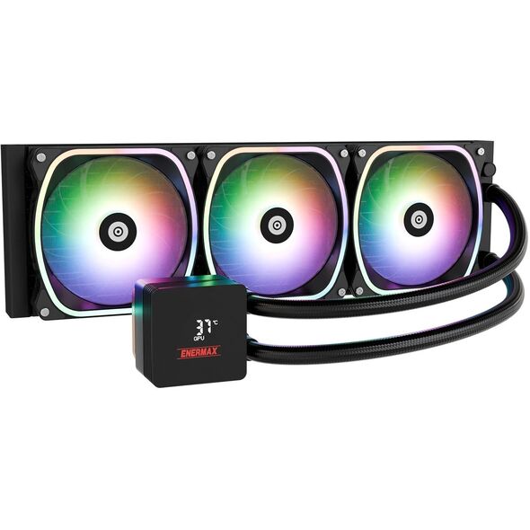 Enermax Liquid CPU Cooler Aquafusion II 360mm ARGB Black