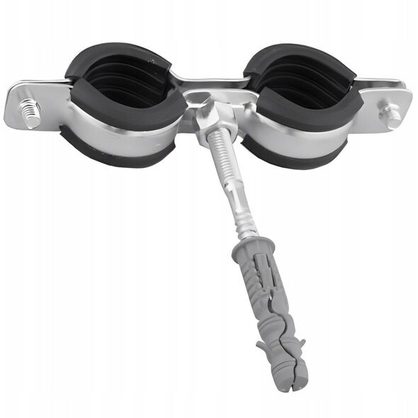 Διπλός σφιγκτήρας UDG με επένδυση 1 (31-34mm) KPL M8 γαλβανισμένο