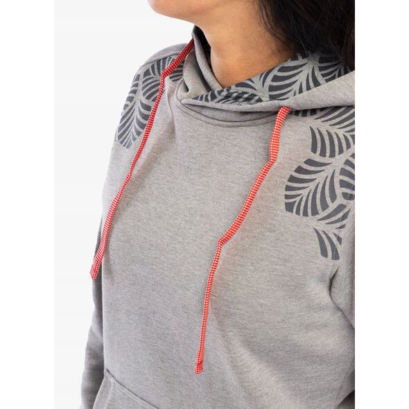Γυναικεία μπλούζα με κουκούλα Ocun Hoodie - γκρι paloma/silverscone