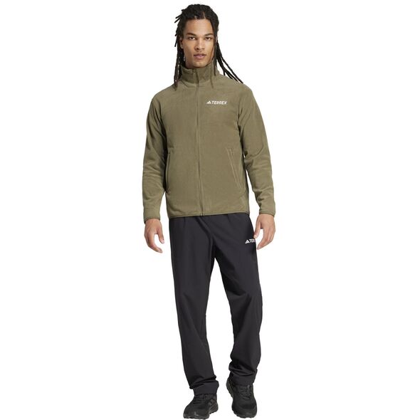 Ζακέτα φλις adidas TERREX Multi Essentials Full Zip Fleece Jacket - olive strata