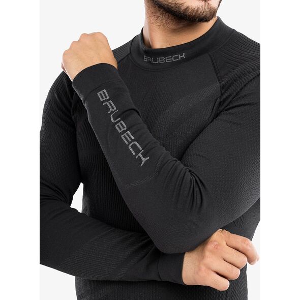 Ανδρική θερμοενεργή μπλούζα Brubeck Thermo Wool by Pustelnik - γραφίτης