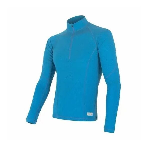 Τεχνική μπλούζα Sensor Merino DF Tee L/S Zip - μπλε