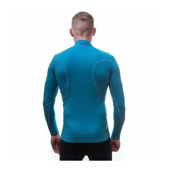 Τεχνική μπλούζα Sensor Merino DF Tee L/S Zip - μπλε
