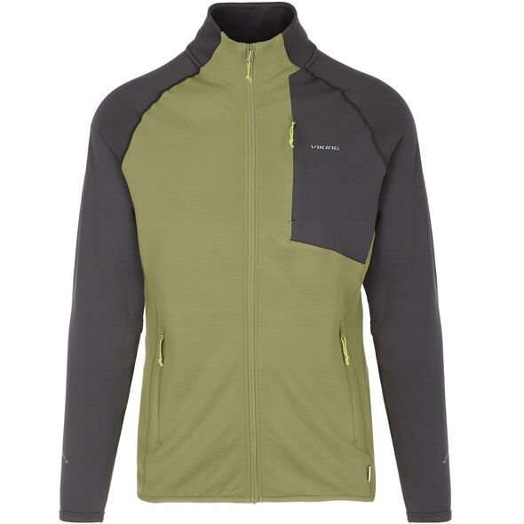 Φούτερ χωρίς κουκούλα Viking Birger - olive/grey