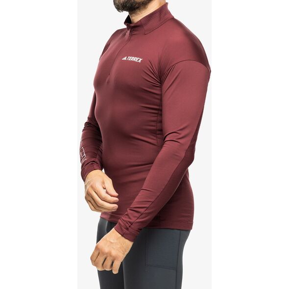 Ανδρική μπλούζα adidas TERREX Xperior Longsleeve - shadow red