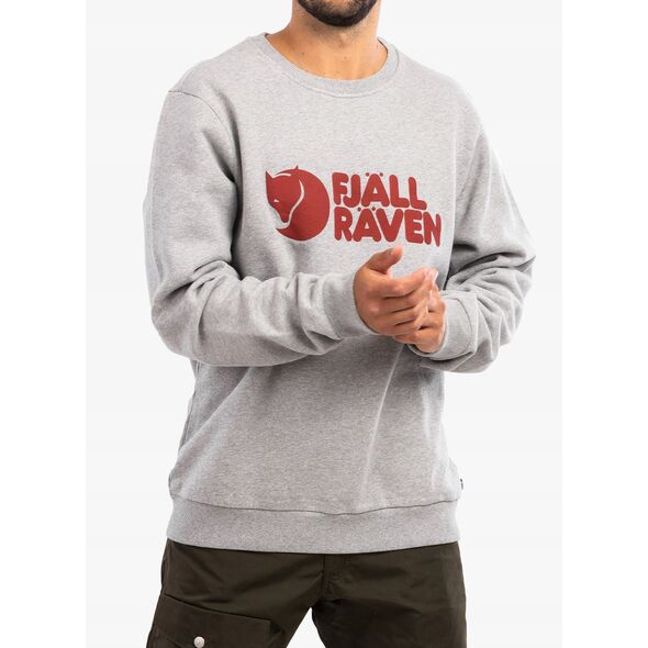 Φούτερ Fjallraven Logo - γκρι/μελανζέ